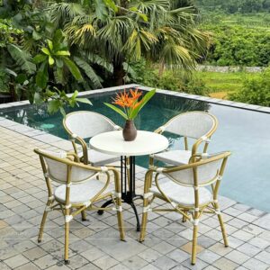 Alternative view of Bộ bàn ghế cafe ngoài trời BTL-GC04