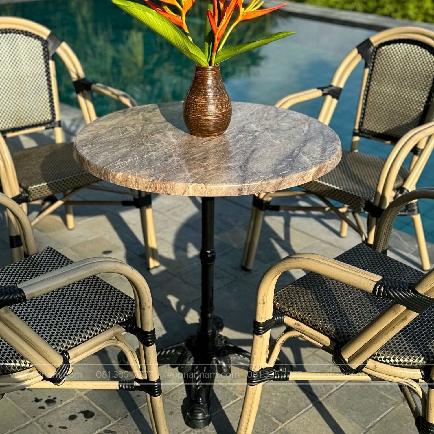 Bộ bàn ghế ban công BC-081 - Ảnh 3