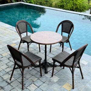 Alternative view of Bộ bàn ghế cafe ngoài trời BTL-GC09