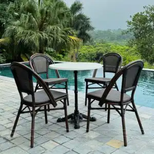 Bộ bàn ghế cafe ngoài trời BTL-GC09