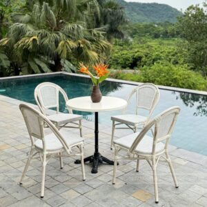 Alternative view of Bộ bàn ghế cafe ngoài trời BTL-GC09T