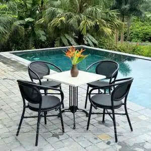 Alternative view of Bộ bàn ghế cafe ngoài trời BTL-GC10