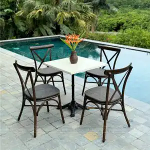 Alternative view of Bộ bàn ghế cafe ngoài trời BTL-GC13