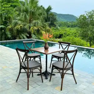 Bộ bàn ghế cafe ngoài trời BTL-GC13