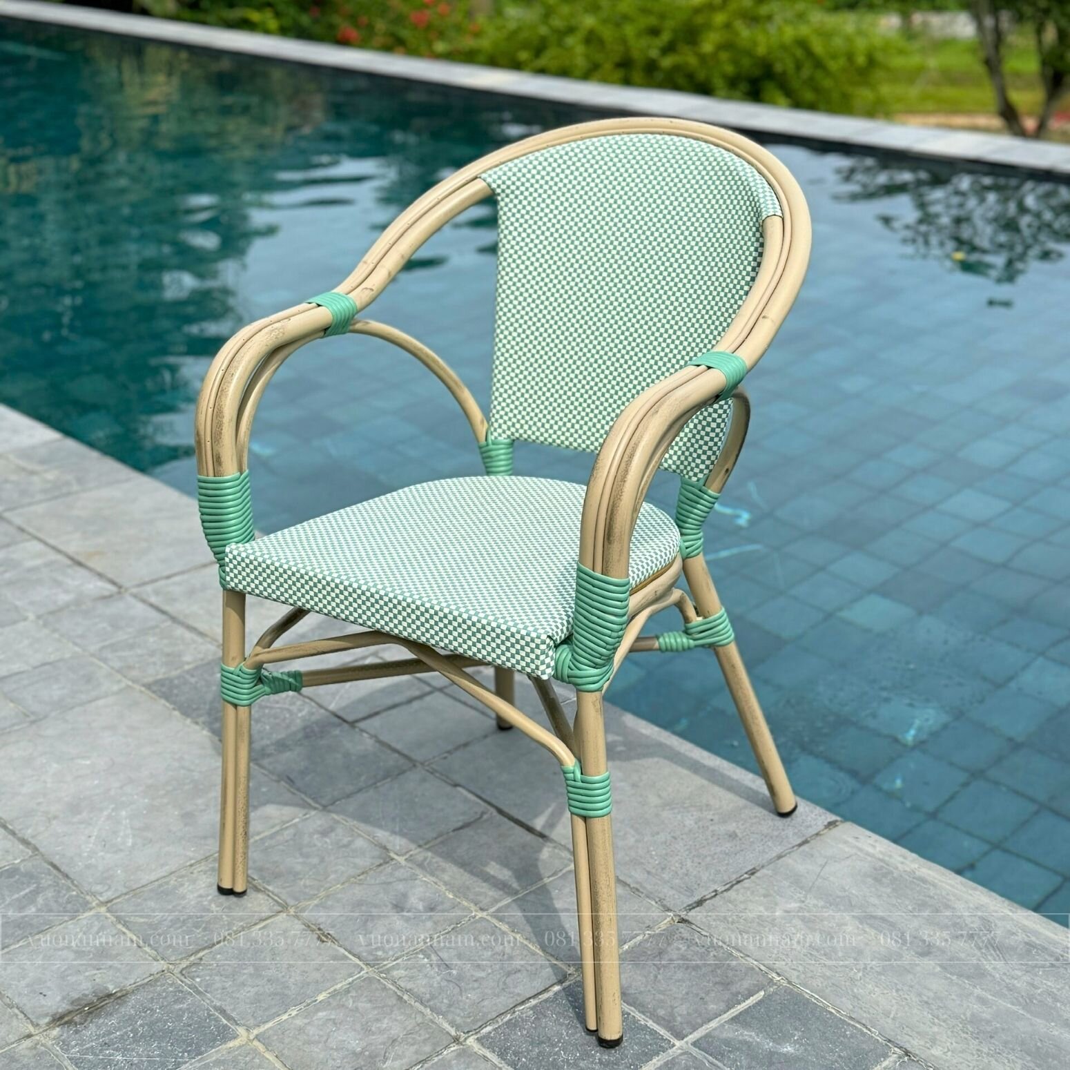 Bộ bàn ghế cafe ngoài trời BTL-GC16X - Ảnh 2