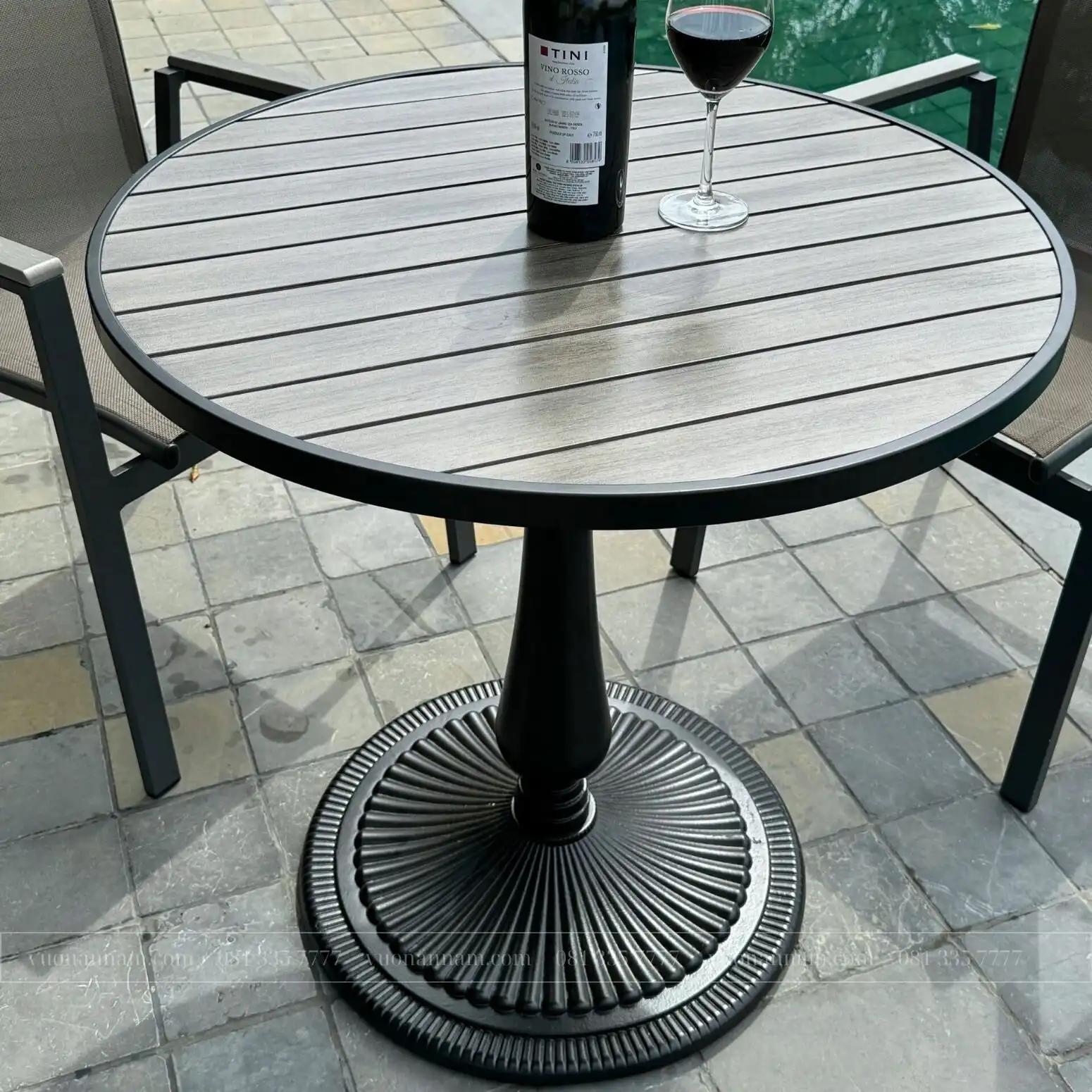 Bộ bàn ghế cafe ngoài trời BTL-LL - Ảnh 2