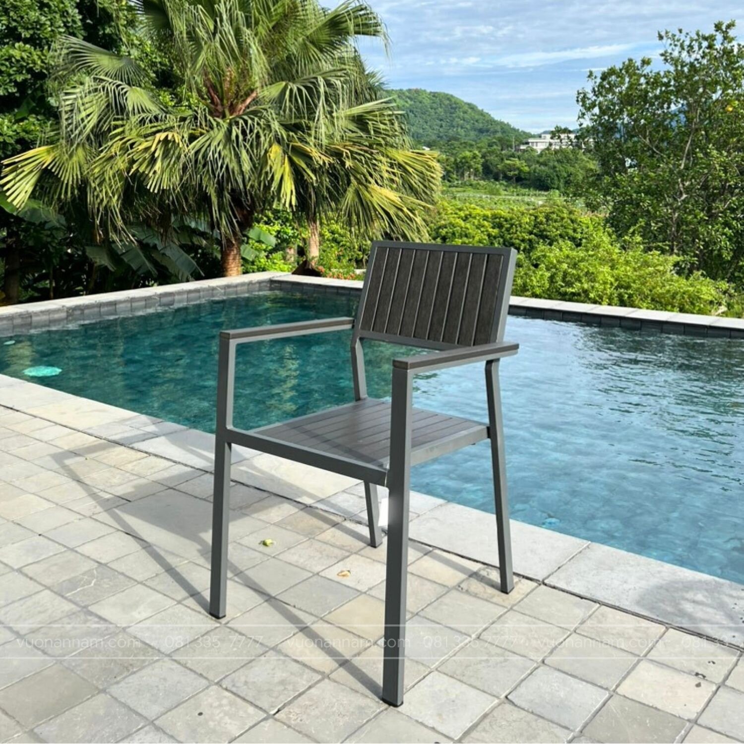 Bộ bàn ghế ngoài trời BC-CND - Ảnh 2