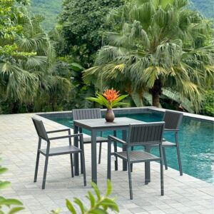 Alternative view of Bộ bàn ghế ngoài trời BC-VD