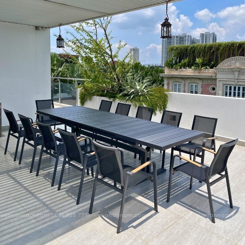 Bộ bàn ghế ngoài trời BKD-01