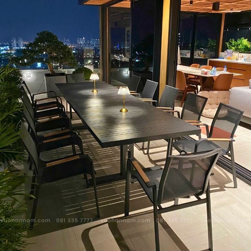 Bộ bàn ghế ngoài trời BKD-01 - Ảnh 3