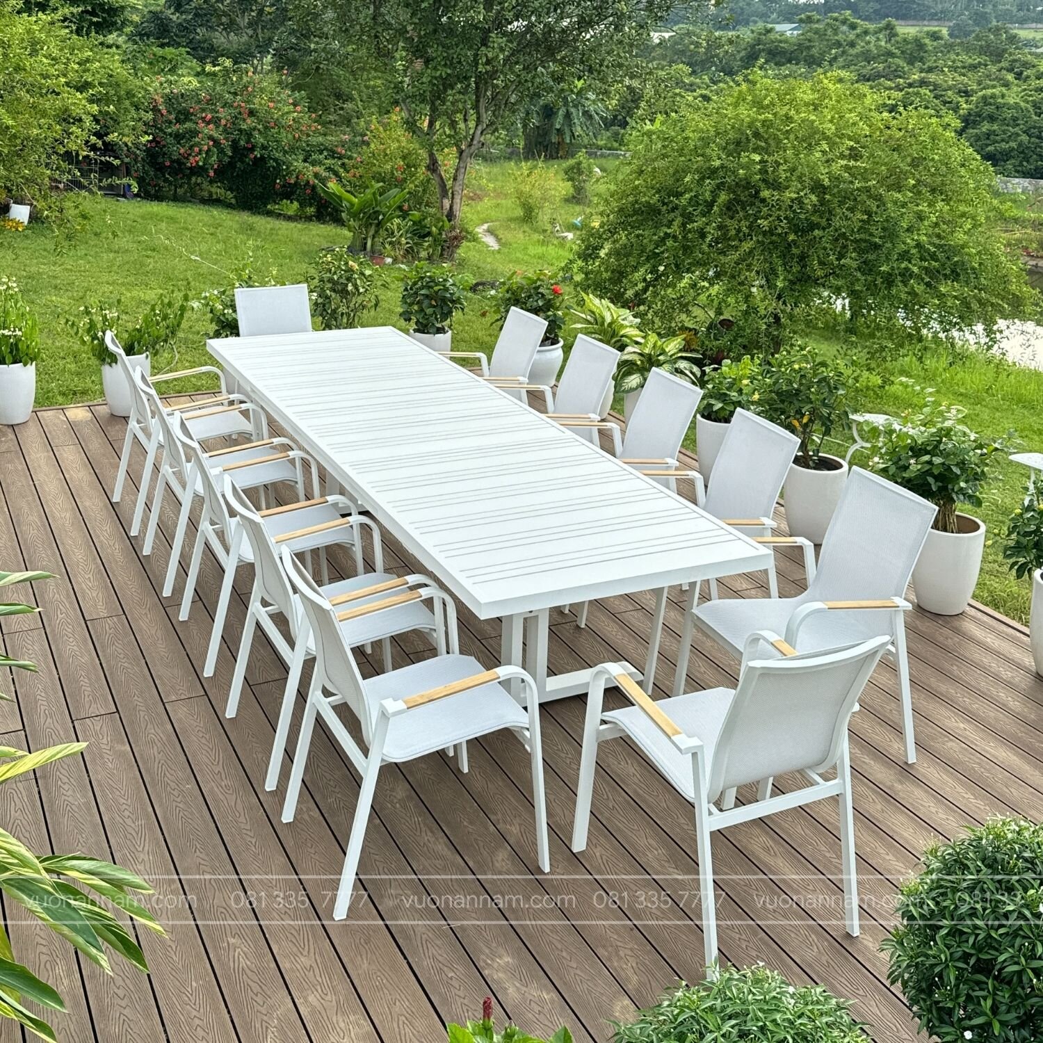 Bộ bàn ghế ngoài trời BKD-01T