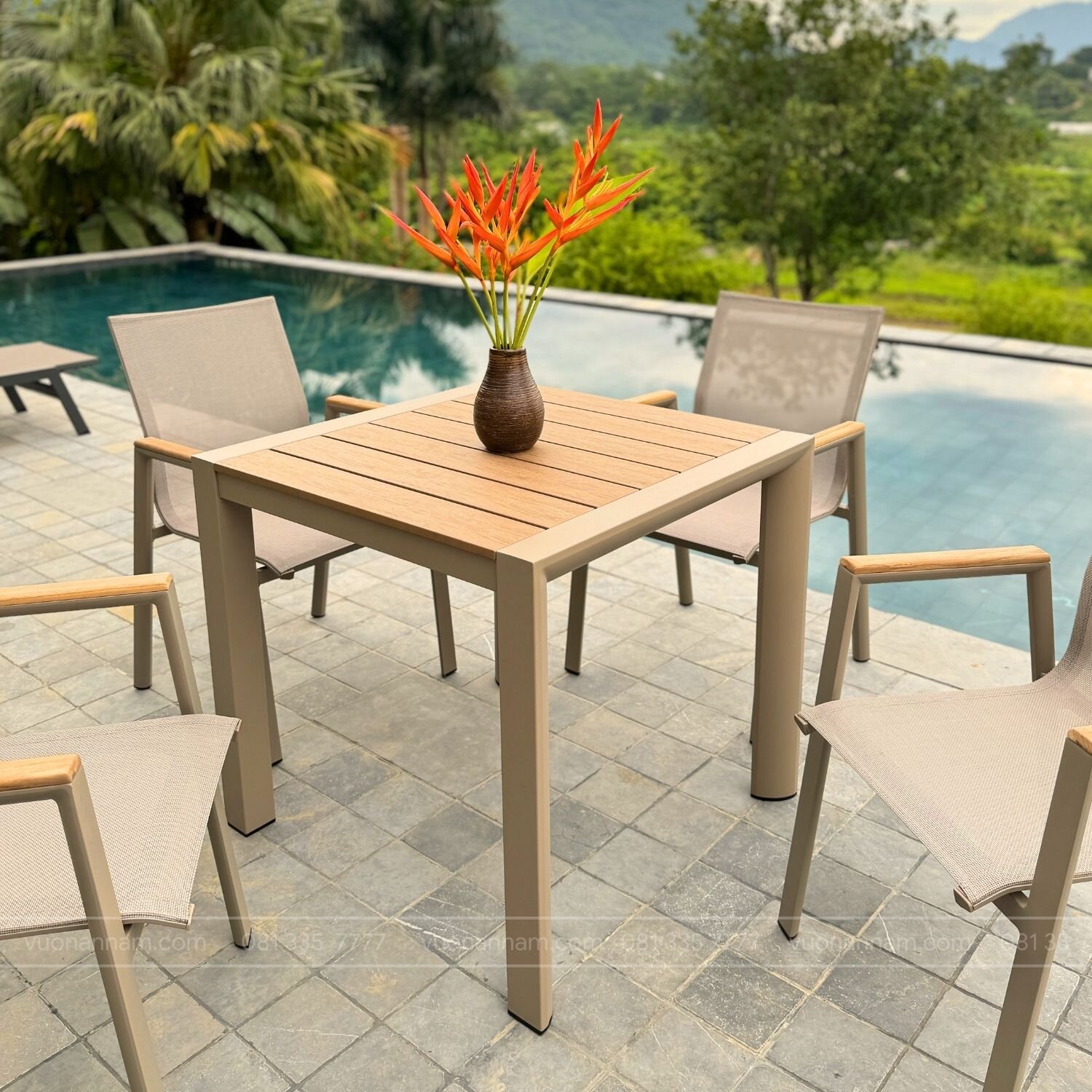 Bộ bàn ghế sân vườn BTL-GT - Ảnh 3