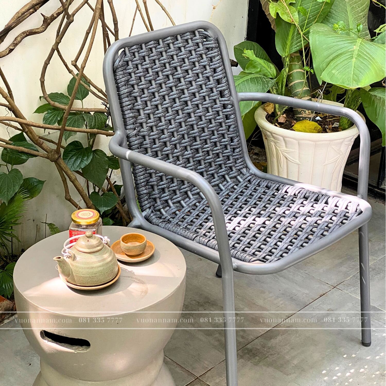 Ghế cafe ngoài trời Salford GR-031 - Ảnh 3