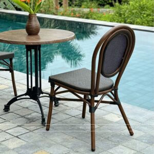 Alternative view of Ghế cafe ngoài trời Vanilla GTL-KT03D