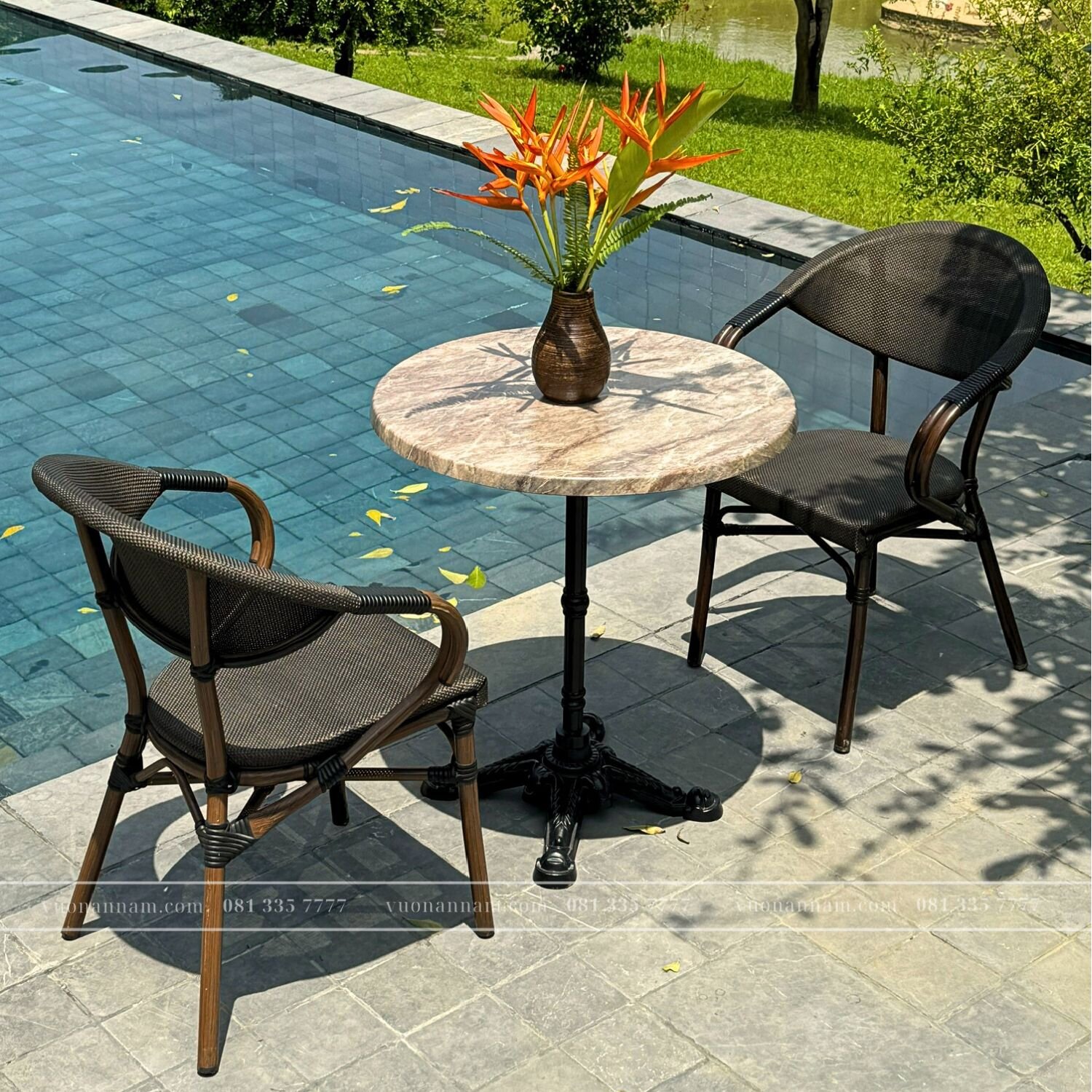 Ghế cafe ngoài trời Starbuck GTL-GC01N - Ảnh 2