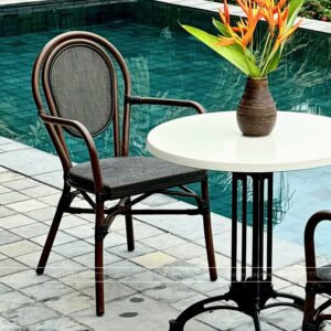 Alternative view of Ghế cafe ngoài trời Amalfi GTL-GC03BL