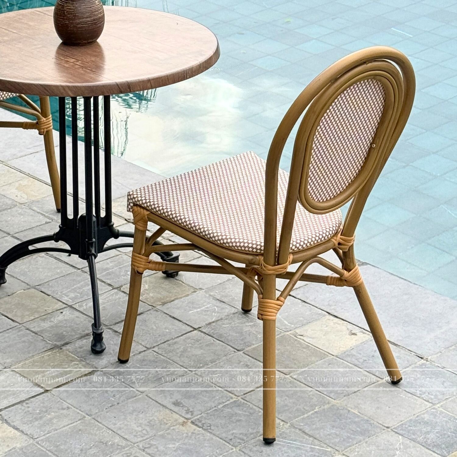 Ghế cafe ngoài trời Vanilla GTL-KT03T - Ảnh 3