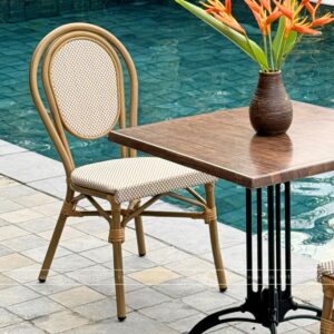 Alternative view of Ghế cafe ngoài trời Vanilla GTL-KT03T