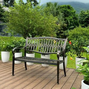 Ghế công viên nhôm đúc GCV-05N