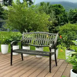 Ghế công viên nhôm đúc GCV-05N