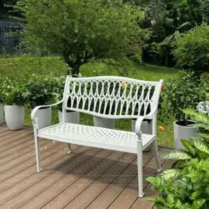 Ghế công viên nhôm đúc GCV-05T