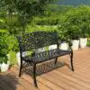 Ghế công viên nhôm đúc GCV-09N