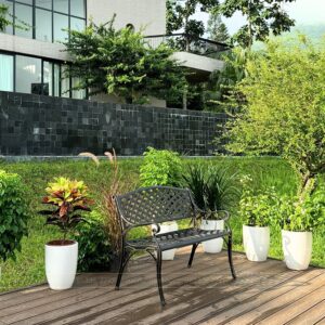 Alternative view of Ghế công viên nhôm đúc GCV-09N