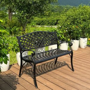 Ghế công viên nhôm đúc GCV-09N