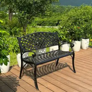 Ghế công viên nhôm đúc GCV-09N