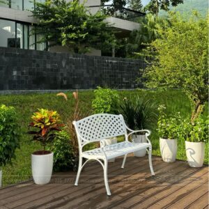 Alternative view of Ghế công viên nhôm đúc GCV-09T