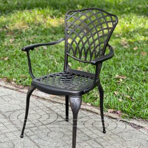 Alternative view of Bộ bàn ghế sân vườn màu nâu 8 ghế BG15-D150N