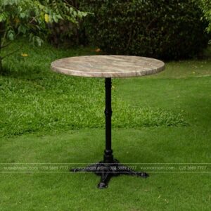 Bàn cafe ngoài trời phủ Resin BC-TD