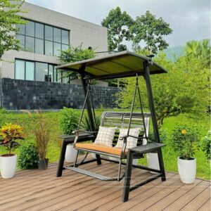 Xích đu nhôm đúc ngoài trời XD-2CGN