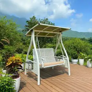 Alternative view of Xích đu sắt ngoài trời XD-3AT