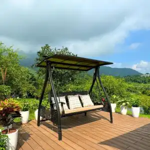 Alternative view of Xích đu nhôm đúc 3 chỗ XD-3C