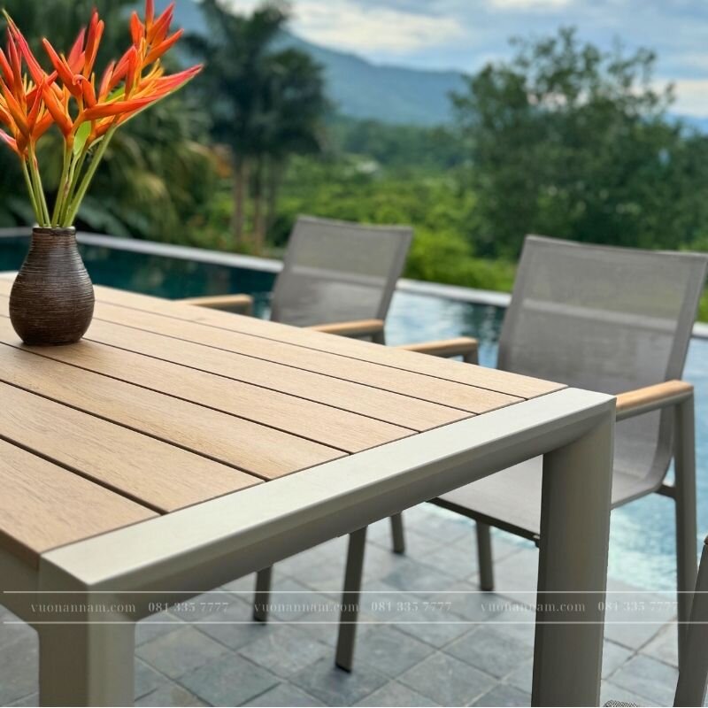 Bộ bàn ghế sân vườn BTL-CNC - Ảnh 3