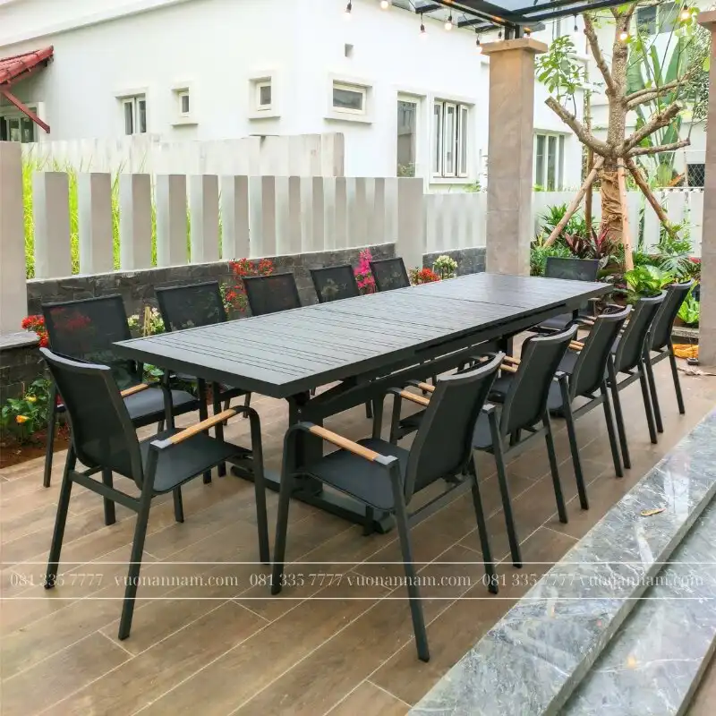 Bộ bàn ghế ngoài trời BKD-01 - Ảnh 2