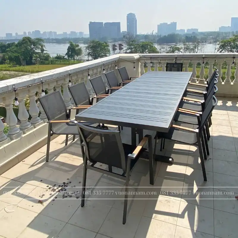 Bộ bàn ghế ngoài trời BKD-01 - Ảnh 4