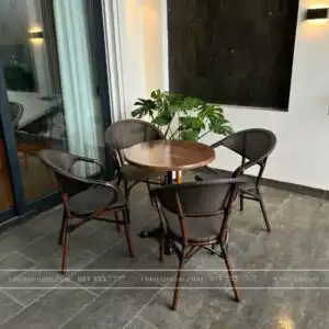 Alternative view of Bàn ghế cafe ngoài trời Starbuck BTL-GC01N