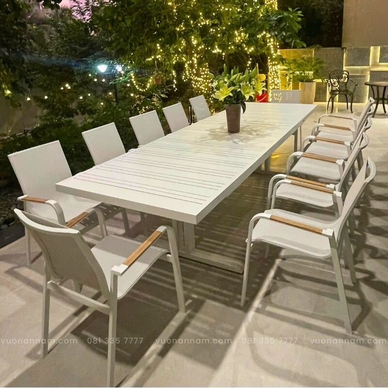 Bộ bàn ghế ngoài trời BKD-01T - Ảnh 3