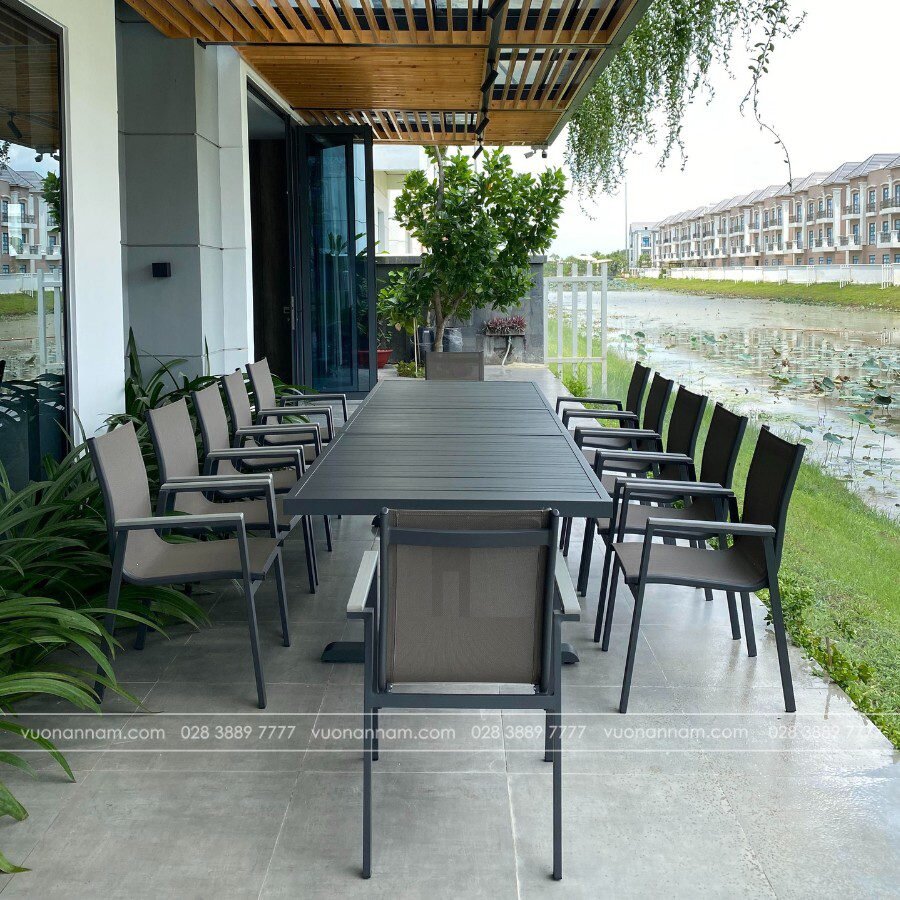 Bộ bàn ghế sân vườn BKD-LL - Ảnh 2