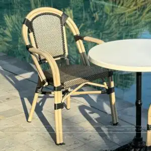 Alternative view of Bộ bàn ghế cafe ngoài trời BTL-GC081