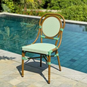 Ghế cafe ngoài trời Meersbur GTL-KT17X