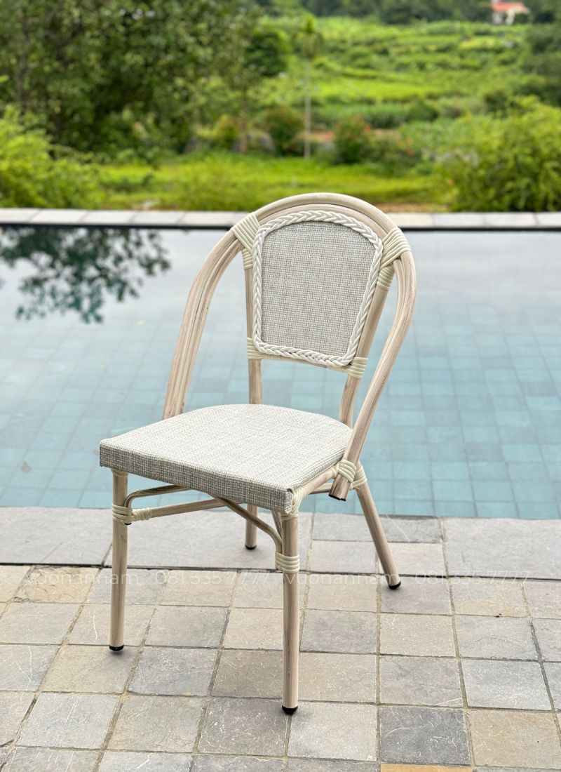Ghế BTL-GC09T khung nhôm sơn tĩnh điện và lưới Textilene