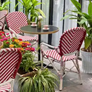 Bộ bàn ghế cafe ngoài trời BCF-05