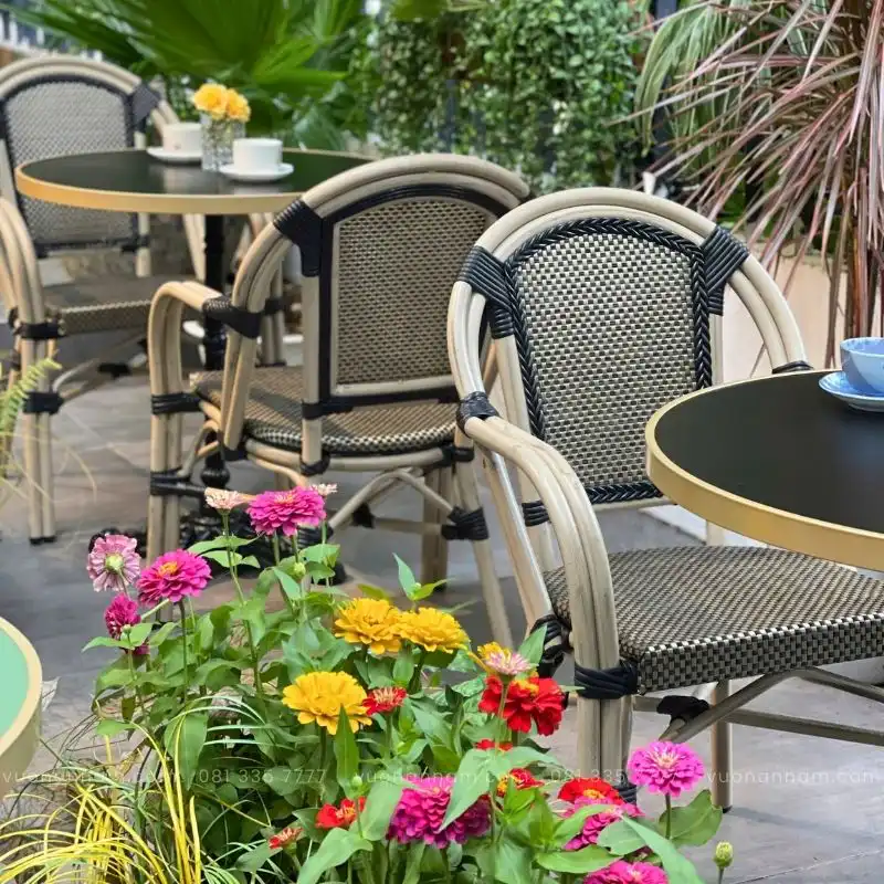 Bộ bàn ghế cafe ngoài trời BCF-081 - Ảnh 3