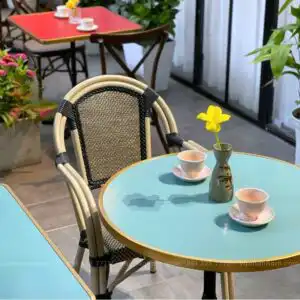 Alternative view of Bộ bàn ghế cafe ngoài trời BCF-081