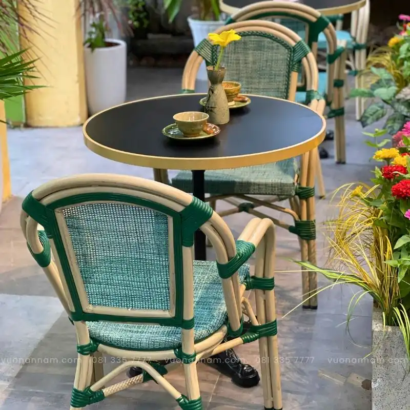 Bộ bàn ghế cafe ngoài trời BCF-082 - Ảnh 3