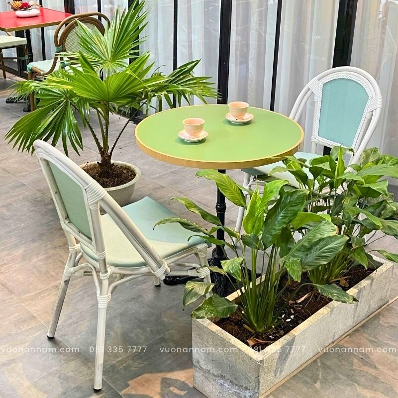 Bộ bàn ghế cafe ngoài trời BCF-09X - Ảnh 3