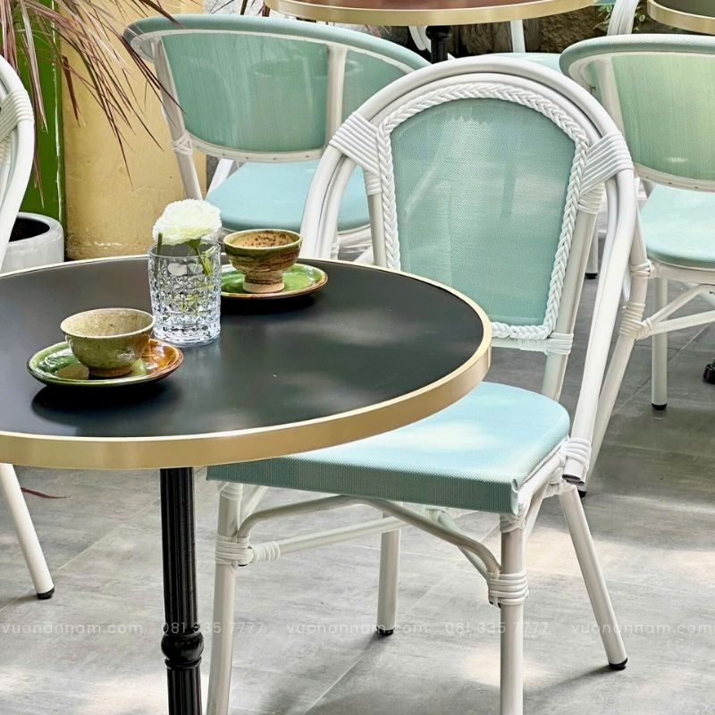Bộ bàn ghế cafe ngoài trời BCF-09X - Ảnh 2